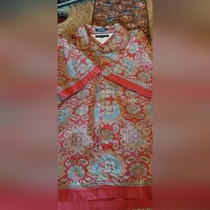 Like new XL mens funTommy Hilfiger button down short sleeve shirt